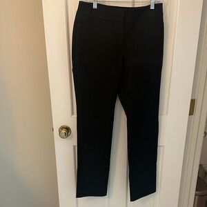 Ann Taylor Women's Dark Gray Charcoal Straight Leg Pants